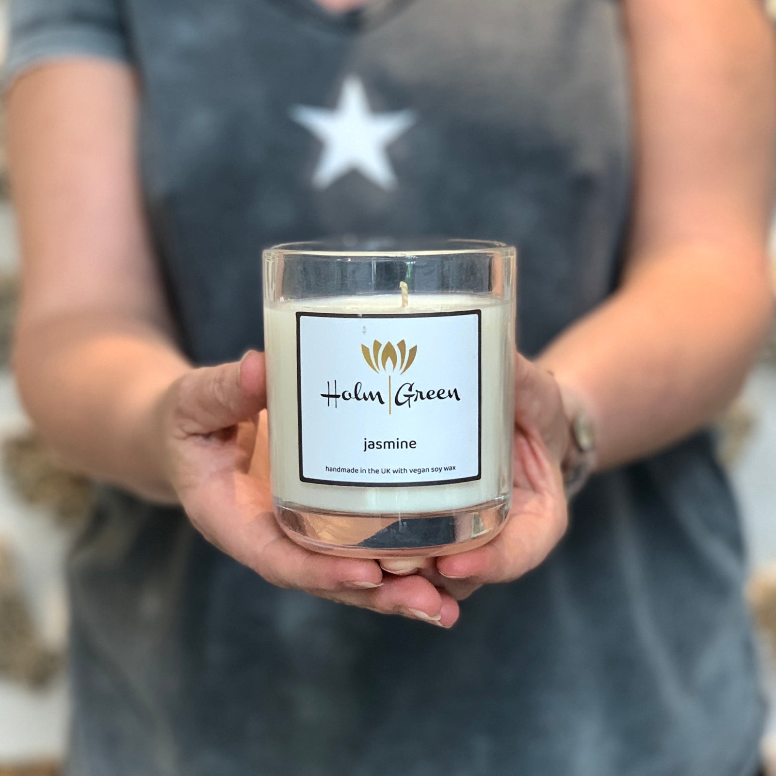 Jasmine Scented Candle Holmgreen