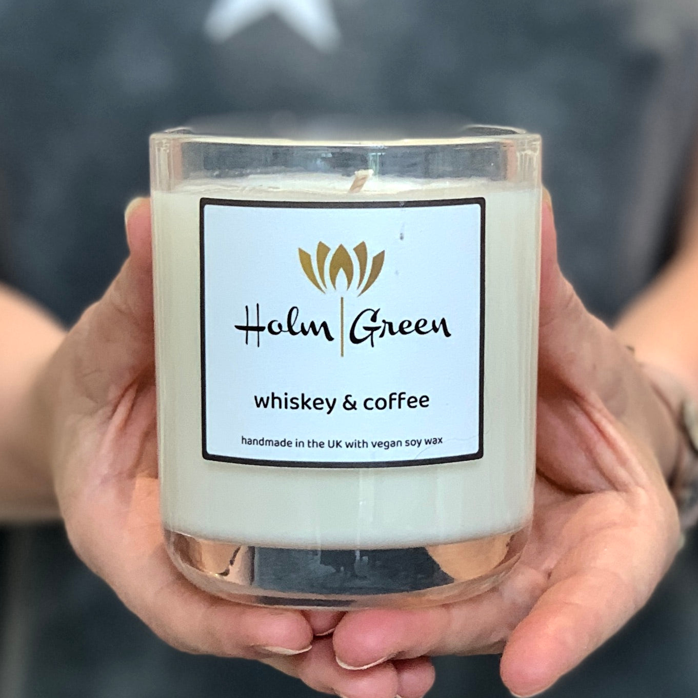 Whiskey & Coffee Scented Candle Holmgreen